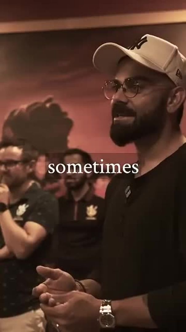 Virat Kohli Motivational Speech