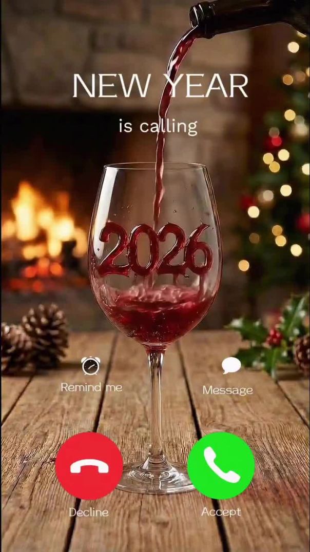New Year Calling With Ringtone Video Status | Happy New Year Status Download